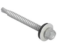 Forgefix TFHL5557 Techfast Hex Head Roofing Screw Self-Drill Light Section 5.5 X 57Mm Pack 50
