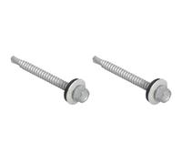 TechFast Light Duty Sheet to Steel Roofing Screws | 5.5 x 57mm | Elementech | Bag 50 (Pack of 2)