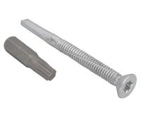 Techfast Roofing & Cladding Screws - Timber To Steel Heavy Duty 5.5 x 109mm Torx TX TFCH55109 (Bag 50)