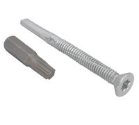 Techfast Roofing & Cladding Screws - Timber To Steel Heavy Duty 5.5 x 85mm Torx TX TFCH5585 (Bag 50)