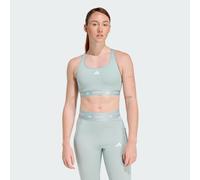 adidas TECHFIT Sports Bra Greenish Grey - L