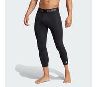 Adidas Techfit Compression Training 3/4 Leggings Black L Men