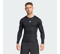 adidas Men's Techfit Compression Training Longsleeve TEE, Black, L