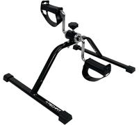 TechFit PED1 Trainer Pedal, Mini Exercise Bike for Home and Office, Lightweight Training Machine for Arms and Legs, Suitable for Recovery, Black