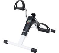 TechFit PED2 Pedal Trainer, Mini Exerciser Bike for Home and Office Use, Arms and Legs Easy Training Machine, with LCD Display, Suitable for Recovery and Light Workout