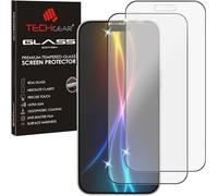TECHGEAR 2 Pack Anti-Glare Matte Screen Protectors for iPhone 17 (2025) - 3D Full Coverage Tempered Glass, Anti-Reflection, Smooth Touch, Face ID Compatible