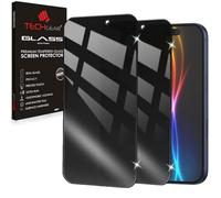 TECHGEAR 2 Pack Anti-Spy Privacy Glass Screen Protectors for iPhone 17 Pro Max (2025/6.9") - 3D Full Coverage Tempered Glass, Anti-Peeping Filter, Face ID Compatible