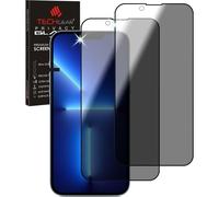 TECHGEAR [2 Pack] Anti Spy Screen Protector for iPhone 13 Pro Max - PRIVACY Filter 3D GLASS Edition Genuine Tempered Glass Full...