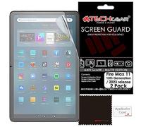 TECHGEAR [2 Pack Fire Max 11" Anti Glare Screen Protectors, MATTE Screen Protector Guard Covers for All New Amazon Fire Max 11 Tablets (2023 / 13th Generation)