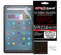 TECHGEAR [2 Pack Fire Max 11" Screen Protectors, Ultra CLEAR Screen Protector Guard Cover Designed for All New Amazon Fire Max 11 Tablets (2023 / 13th Generation)