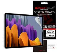 TECHGEAR 2 Pack Galaxy Tab S7 11.0" Screen Protectors (SM-T870 / SM-T875), Ultra CLEAR Screen Protector Guard Cover Designed for Samsung Galaxy Tab S7 11.0"