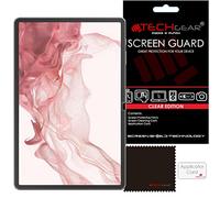 TECHGEAR 2 Pack Galaxy Tab S8 Plus 12.4" Screen Protectors (SM-X800 / SM-X806), Ultra CLEAR Screen Protector Guard Cover Designed for Samsung Galaxy Tab S8+ 2022
