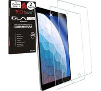 TECHGEAR [2 Pack] GLASS Edition Screen Protector Compatible with Apple iPad Air 3rd Gen (2019), iPad Pro 10.5", Tempered Glass Screen [2.5D Edge] [9H Hardness] [Crystal Clarity] [Scratch-Resistant]