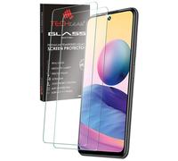 TECHGEAR 2 Pack of GLASS Edition for Xiaomi Redmi Note 10 5G, Tempered Glass Screen Protectors Cover [2.5D Round Edge] [9H...