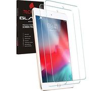 TECHGEAR 2 Pack of GLASS Edition Screen Protectors for iPad Mini 5 2019, Tempered Glass Screen Protector Covers [2.5D Edge] [9H Hardness] [Crystal Clarity] [Scratch-Resistant] [No-Bubble]