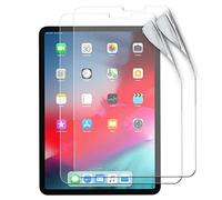 TECHGEAR 2 Pack of Screen Protectors for iPad Pro 11", CLEAR Screen Protector Guard Cover [Face ID & Pencil] Compatible with Apple iPad Pro 11 inch 2022 2021 2020 2018 / 4th 3rd 2nd 1st Generation