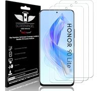 TECHGEAR [2 Pack Screen Protector fits Honor 90 Lite 5G [Screen Angel Edition] [Case Friendly] [Bubble Free] [FULL Screen Coverage] HD Clear Flexible TPU Film