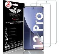 TECHGEAR [2 Pack] Screen Protector fits Xiaomi 12 Pro 5G [Screen Angel Edition] [Case Friendly] [Bubble Free] [FULL Screen Coverage] TPU Film