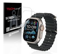 TECHGEAR 2 Pack Screen Protectors for Apple Watch Ultra 3 2 1 49mm [Screen Cloak Edition] [FULL Screen Coverage] [HD] [Reinforced] [Bubble Free] EPU Screen Protector