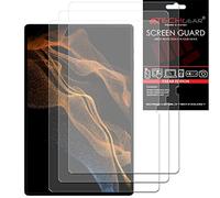 TECHGEAR 3 Pack Galaxy Tab S8 Ultra 14.6" Screen Protectors, Clear Guard Cover for Samsung Galaxy Tab S8 Ultra 2022 (SM-X900 / SM-X906)
