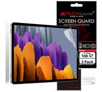TECHGEAR 3 Pack Galaxy Tab S7 11.0" Screen Protectors (SM-T870 / SM-T875), Ultra CLEAR Screen Protector Guard Cover Designed for Samsung Galaxy Tab S7