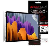 TECHGEAR 3 Pack Galaxy Tab S7 11.0" Screen Protectors (SM-T870 / SM-T875), Ultra CLEAR Screen Protector Guard Cover Designed for Samsung Galaxy Tab S7 11.0"