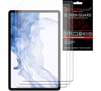 TECHGEAR 3 Pack Galaxy Tab S8 11" Screen Protectors (SM-X700 / SM-X706), Ultra CLEAR Screen Protector Guard Cover Designed for...