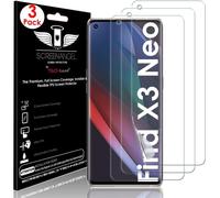 TECHGEAR [3 Pack Screen Protector fits Oppo Find X3 Neo 5G [Screen Angel Edition] [Case Friendly] [Bubble Free] [FULL Screen...