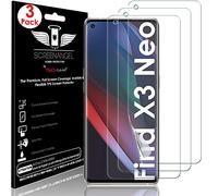 TECHGEAR [3 Pack Screen Protector fits Oppo Find X3 Neo 5G [Screen Angel Edition] [Case Friendly] [Bubble Free] [FULL Screen...