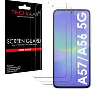 TECHGEAR 3 Pack Screen Protector for Samsung Galaxy A57 5G / A56 5G Clear PET Film [Ultra Thin] [Scratch Resistant] [High Clarity]