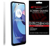TECHGEAR [3 Pack] Screen Protectors Compatible for Motorola Moto E30 & Moto E40, CLEAR LCD Screen Protectors Cover Guards