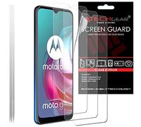 TECHGEAR [3 Pack] Screen Protectors Compatible for Motorola Moto G30 & Moto G10, CLEAR LCD Screen Protectors Cover Guards