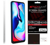 TECHGEAR [3 Pack] Screen Protectors Compatible for Motorola Moto G50, CLEAR LCD Screen Protectors Cover Guards