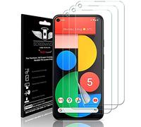 TECHGEAR [3 Pack] Screen Protectors fit Google Pixel 5 [Screen Angel Edition] [Case Friendly] [Bubble Free] [FULL Screen Coverage]