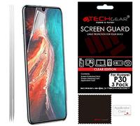 TECHGEAR [3 Pack] Screen Protectors fits Huawei P30, CLEAR LCD Film Screen Protectors Cover Guards Compatible with Huawei P30