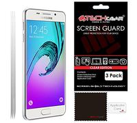 TECHGEAR [3 Pack] Screen Protectors for Galaxy A3 2016 - Ultra Clear Lcd Screen Protector Guard Covers Compatible with Samsung Galaxy A3 2016 (SM-A310 Series) [Not for Older A3 Model]