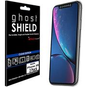 TECHGEAR [3 Pack] Screen Protectors for iPhone 11, iPhone XR [ghostSHIELD Edition] Genuine Reinforced Flexible TPU Screen Protector Guard Covers with Full Screen Coverage inc Curved Screen