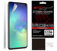 TECHGEAR [3 Pack] Screen Protectors for Samsung Galaxy S10E CLEAR LCD Screen Protectors Cover Guards Compatible with Samsung S10E (NOT for S10)