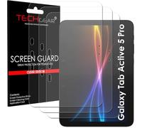 TECHGEAR 3 Pack Screen Protectors for Samsung Galaxy Tab Active 5 Pro 10.1" (SM-X350 / SM-X356), Film Guard Cover [HD Clear] [Scratch-Resistant] [HD Transparency] [Stylus Compatible]