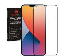 TECHGEAR 3D GLASS Edition for iPhone 12, iPhone 12 Pro [FULL Screen Adhesion] & [Full Coverage] Tempered Glass Screen Protector Guard Cover Compatible with iPhone 12 Pro/iPhone 12 6.1"