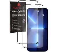 TECHGEAR 3D GLASS Edition for iPhone 13 Mini, [FULL Screen Adhesion] & [Full Coverage] Tempered Glass Screen Protector Guard...