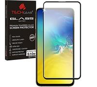 TECHGEAR 3D GLASS Edition Screen Protector fits Samsung Galaxy S10e [Full Coverage] Tempered Glass Screen Protector Guard Cover - Black (NOT for S10, S10+)