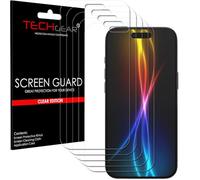 TECHGEAR 5 Pack Clear Screen Protectors for iPhone Air (2025) - Crystal Clear LCD Film Guard, Scratch Resistant, Touch Sensitive