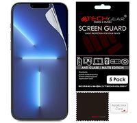 TECHGEAR [5 Pack Matte Screen Protectors for iPhone 14 Plus, iPhone 13 Pro Max - ANTI GLARE/MATTE Screen Protectors With Accessories Compatible with iPhone 13 Pro Max, iPhone 14 Plus 6.7"