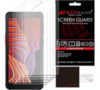 TECHGEAR [5 Pack] Screen Protectors Compatible with Samsung Galaxy XCover 5, CLEAR LCD Screen Protectors Cover Guards