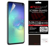 TECHGEAR [5 Pack] Screen Protectors for Samsung Galaxy S10E CLEAR LCD Screen Protectors Cover Guards Compatible with Samsung S10E (NOT for S10)