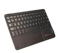 TECHGEAR Active Strike Pro Slim Bluetooth Wireless UK QWERTY Keyboard with Mouse Touchpad for Samsung Tab S9/S9 Plus, Ultra/S8/S7 Plus/Ultra, Tab A9, Tab A8, Tab A7, Tab S6 Lite (+ Keyboard case)