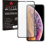 TECHGEAR Anti Glare Screen Protector for iPhone 11 Pro Max - MATTE 3D GLASS Edition Genuine Tempered Glass Full Screen Protector Guard Cover Compatible with Apple iPhone 11 Pro Max