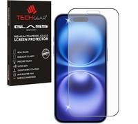 TECHGEAR Anti Glare Screen Protector for iPhone 16 - MATTE 3D GLASS Edition Genuine Tempered Glass Full Screen Protector Guard Cover Compatible with iPhone 16 6.1"