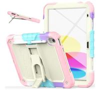 TECHGEAR ArmourSHIELD Case for iPad 11" A16 (11th Gen 2025) & 10.9" (10th Gen 2022) - Rugged Shockproof Heavy Duty Protective Case, Built-in Screen Protector, Stand, Pencil Holder, Kids Schools Work